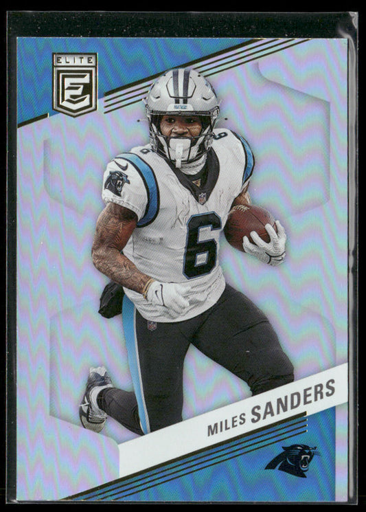 Miles Sanders 2023 Donruss Elite #78 Carolina Panthers