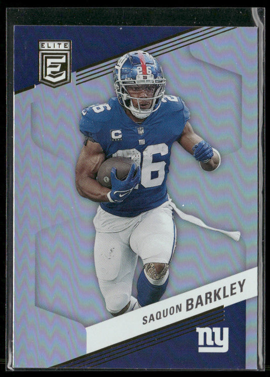 Saquon Barkley 2023 Donruss Elite #88 New York Giants