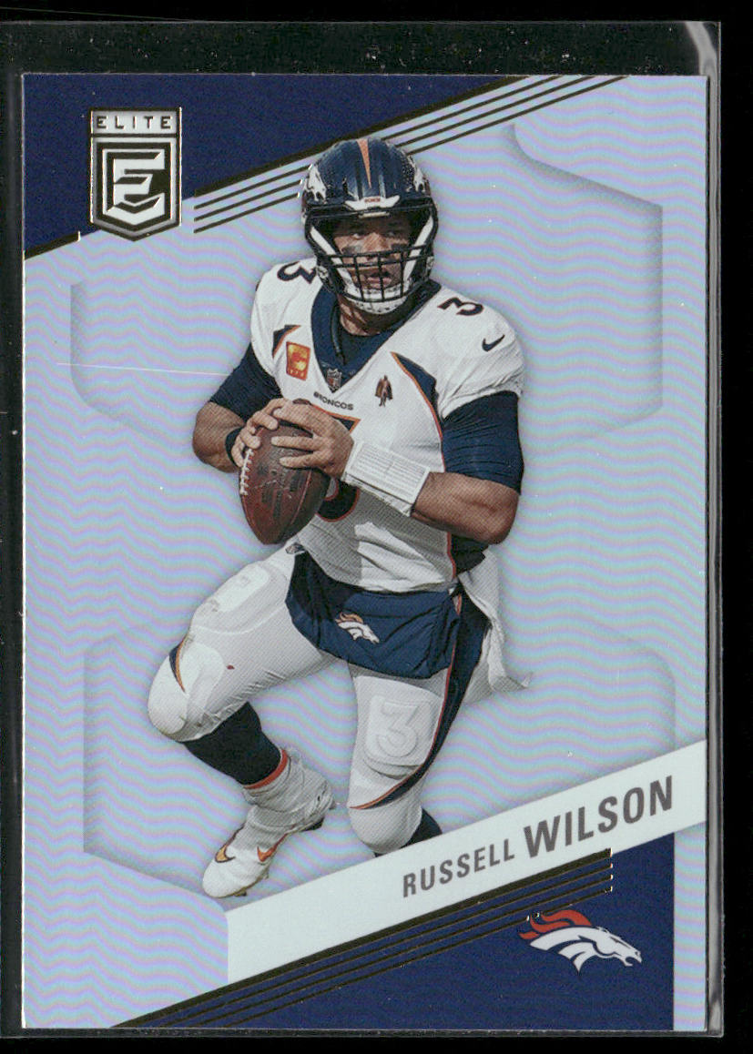 Russell Wilson 2023 Donruss Elite #85 Denver Broncos