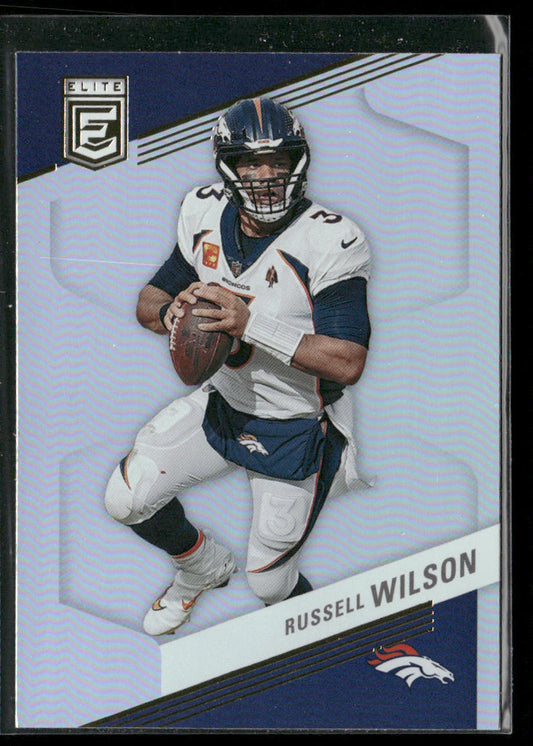 Russell Wilson 2023 Donruss Elite #85 Denver Broncos