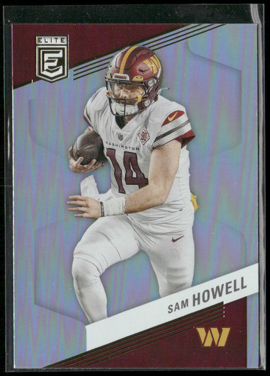 Sam Howell 2023 Donruss Elite #87 Washington Commanders