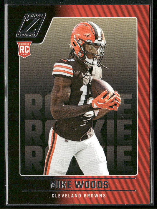 Mike Woods 2022 Zenith Retail #196 RC Cleveland Browns