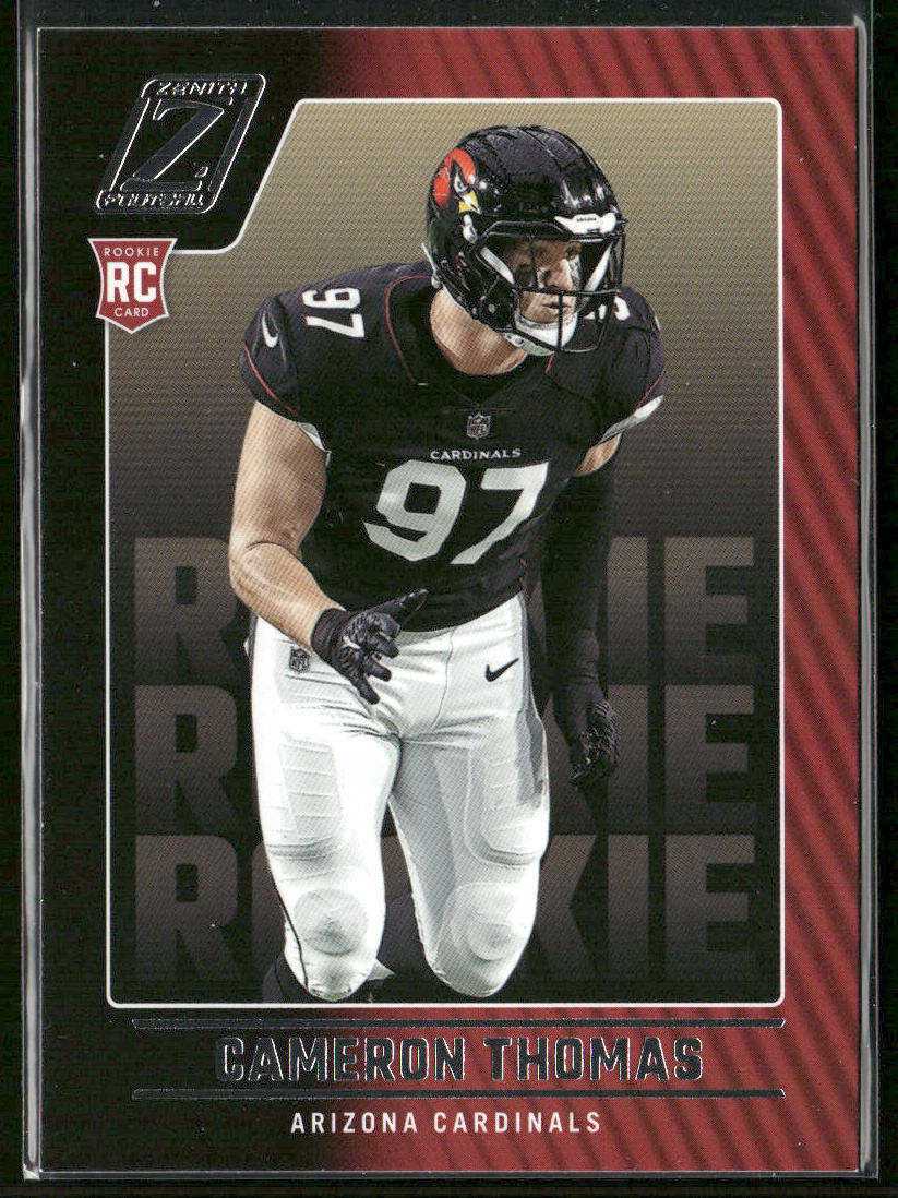 Cameron Thomas 2022 Zenith Retail #149 RC Arizona Cardinals