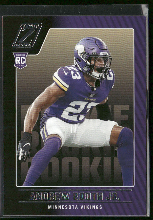 Andrew Booth Jr. 2022 Zenith Retail #146 RC Minnesota Vikings
