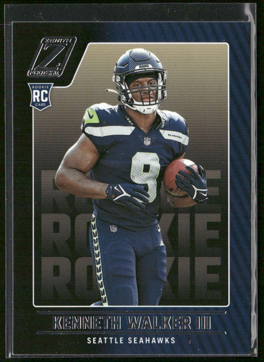 Kenneth Walker III 2022 Zenith Retail #118 RC Seattle Seahawks