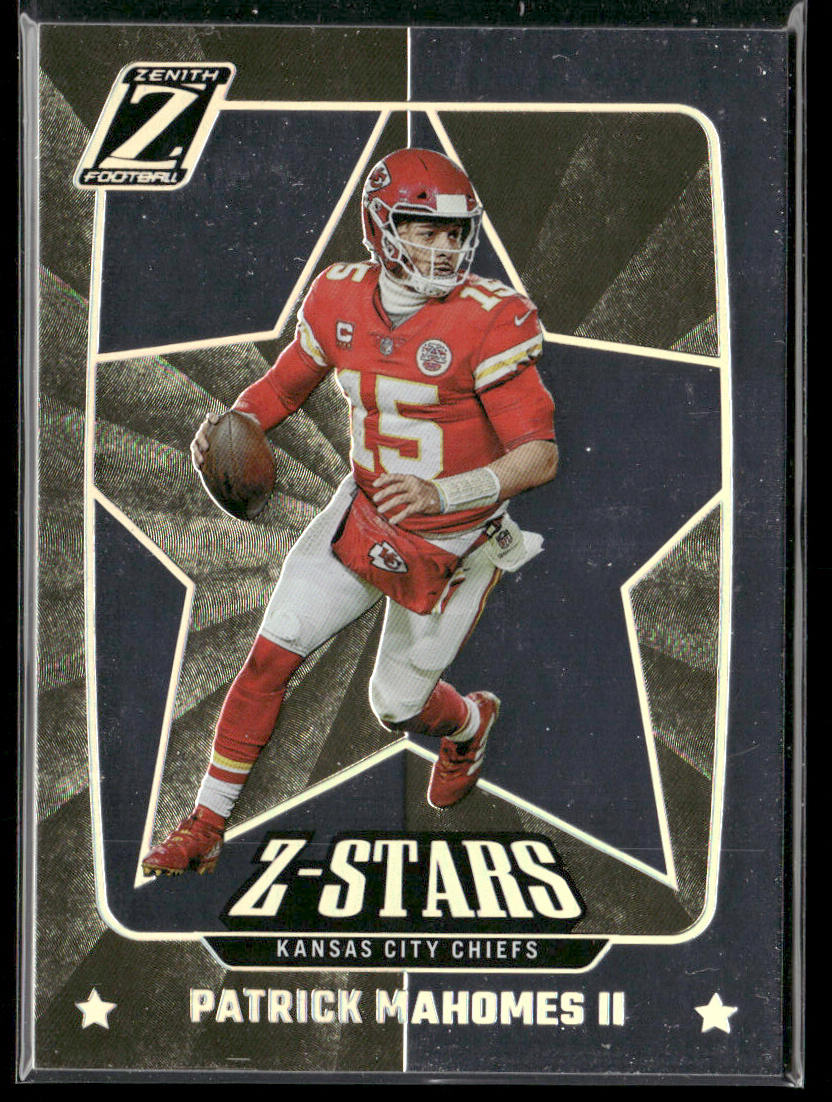 Patrick Mahomes II 2022 Zenith Z-Stars #ZS-12 Kansas City Chiefs