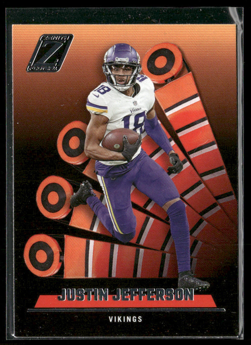 Justin Jefferson 2022 Zenith Retail #51 Minnesota Vikings