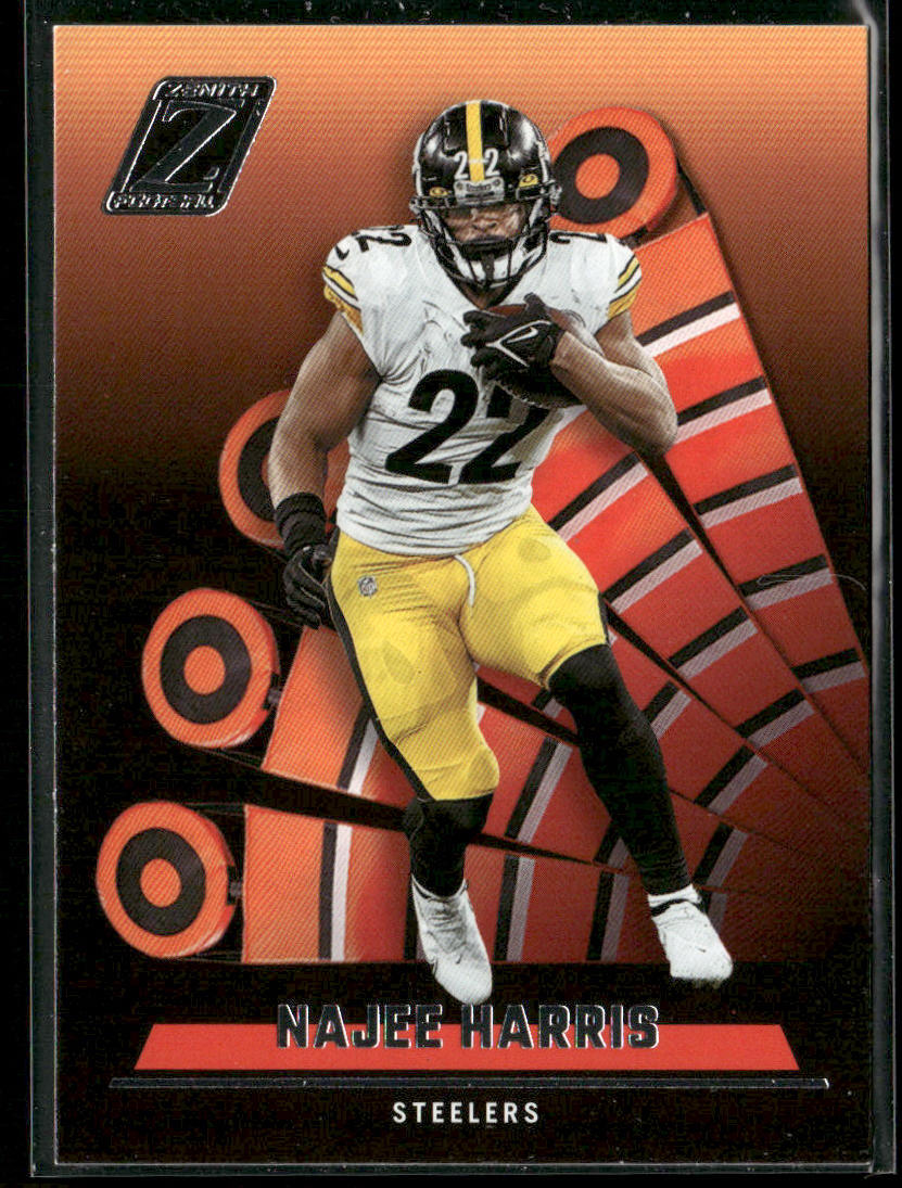 Najee Harris 2022 Zenith Retail #38 Pittsburgh Steelers