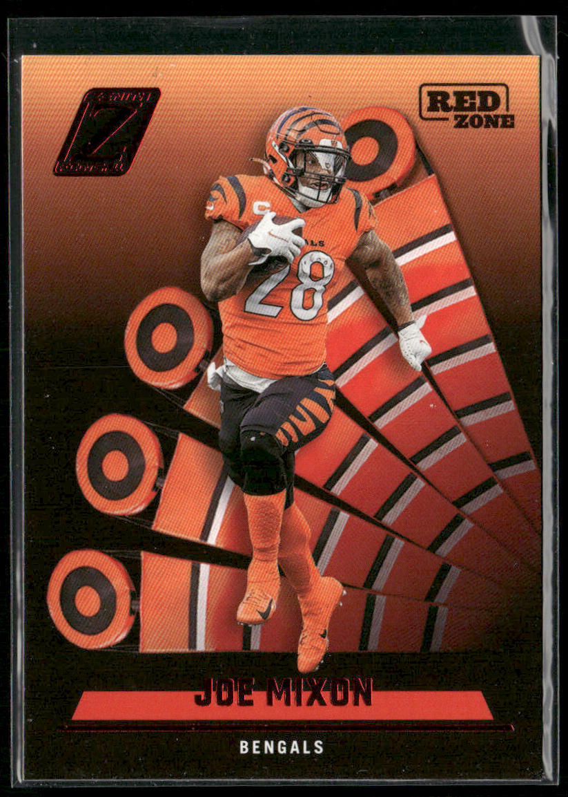 Joe Mixon 2022 Zenith Red Zone #32 Cincinnati Bengals