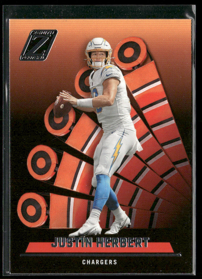 Justin Herbert 2022 Zenith #86 Los Angeles Chargers