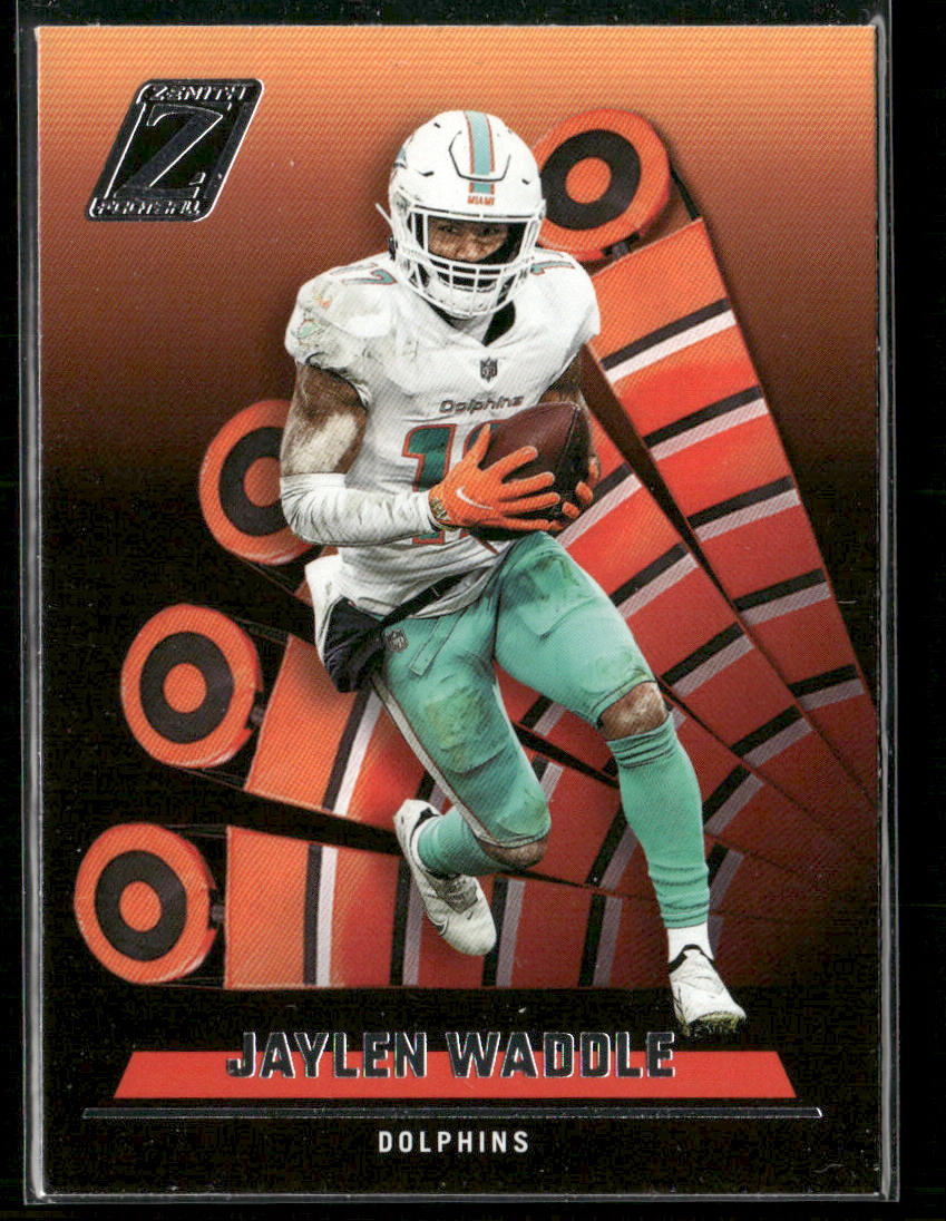 Jaylen Waddle 2022 Zenith #6 Miami Dolphins