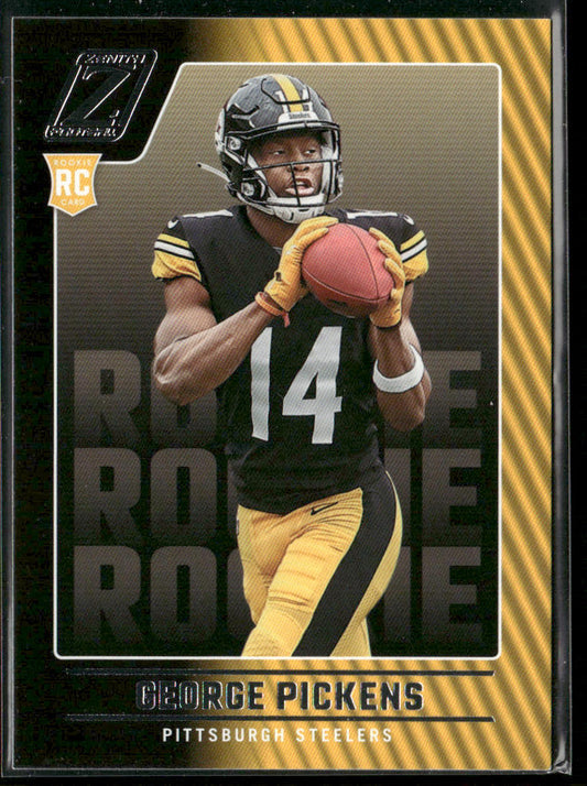 George Pickens 2022 Zenith Retail #123 RC Pittsburgh Steelers