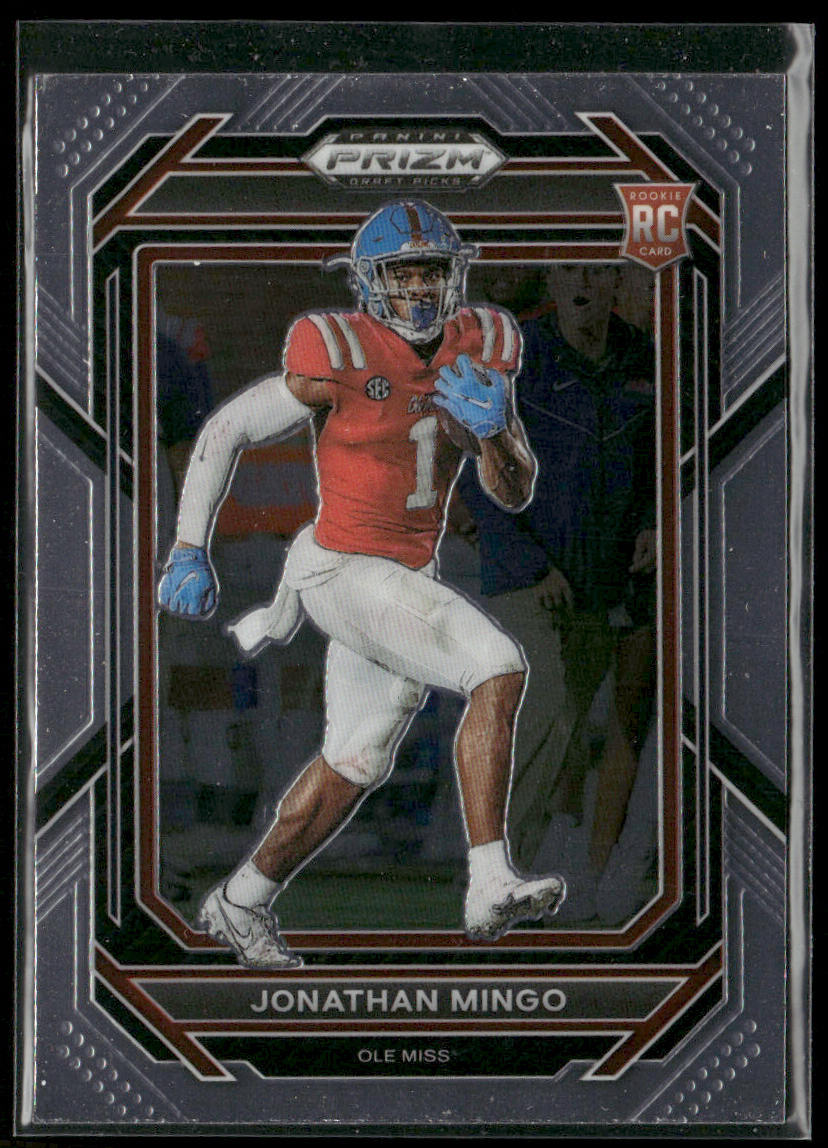Jonathan Mingo 2023 Panini Prizm Draft Picks #150 Ole Miss Rebels