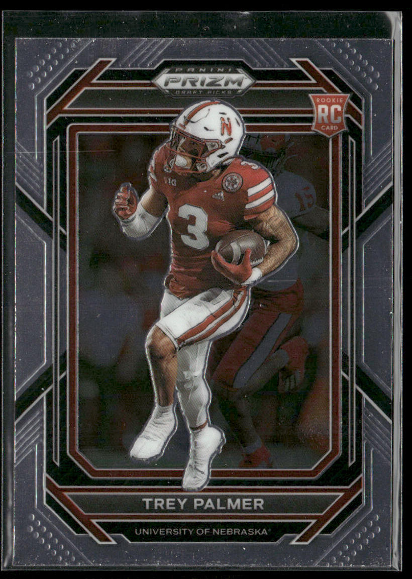 Trey Palmer 2023 Panini Prizm Draft Picks #200 Nebraska Cornhuskers