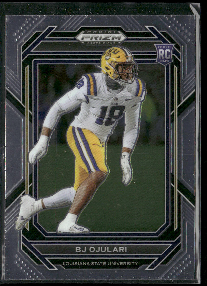 BJ Ojulari 2023 Panini Prizm Draft Picks #165 LSU Tigers