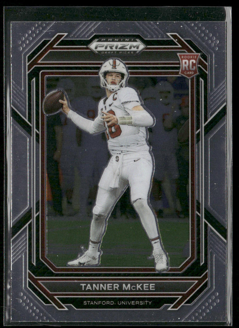 Tanner McKee 2023 Panini Prizm Draft Picks #106 Stanford Cardinal