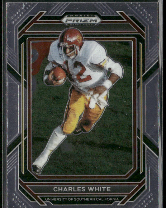 Charles White 2023 Panini Prizm Draft Picks #14 USC Trojans