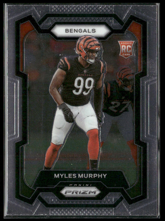 Myles Murphy 2023 Panini Prizm #320 RC Cincinnati Bengals