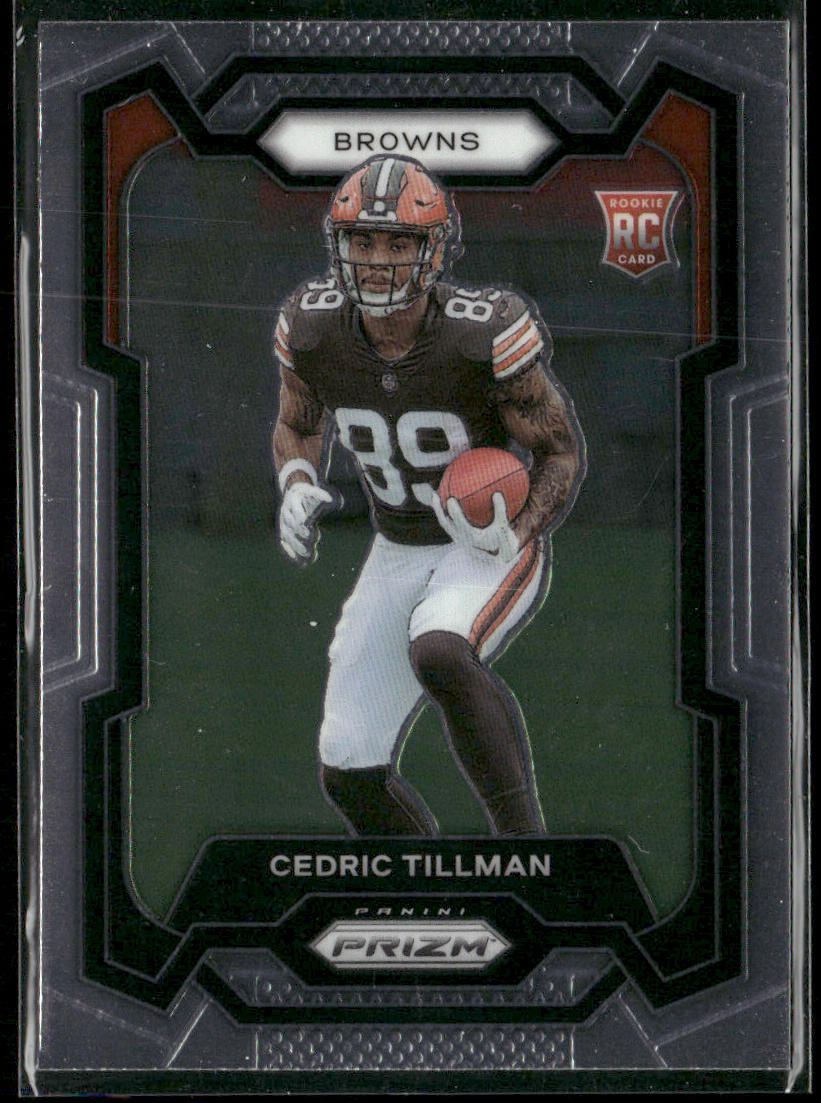 Cedric Tillman 2023 Panini Prizm #321 RC Cleveland Browns