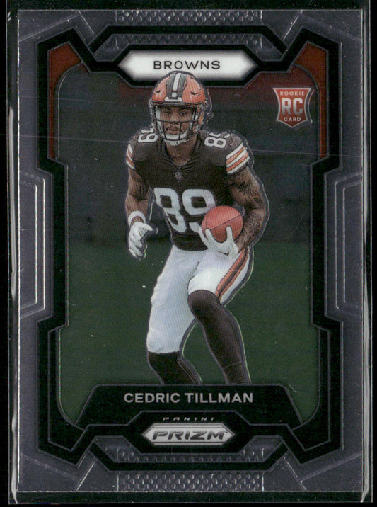 Cedric Tillman 2023 Panini Prizm #321 RC Cleveland Browns