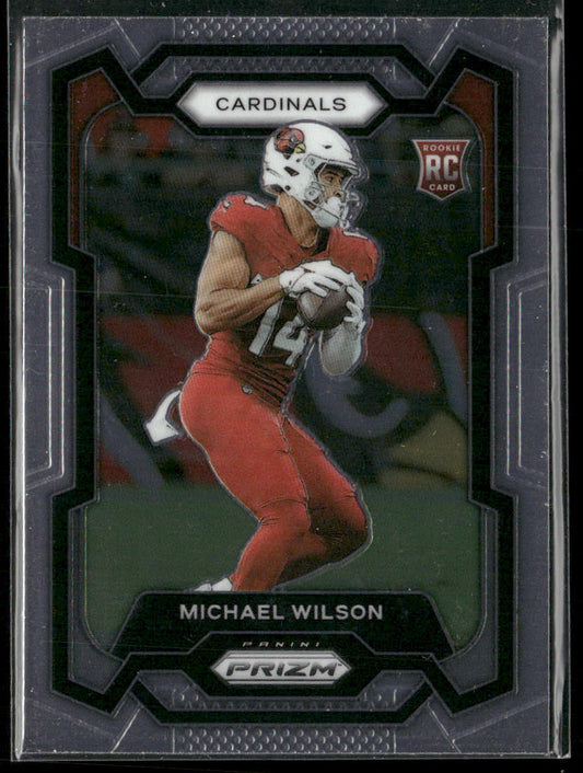 Michael Wilson 2023 Panini Prizm #303 RC Arizona Cardinals