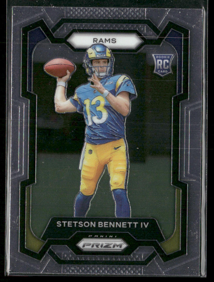 Stetson Bennett IV 2023 Panini Prizm #358 RC Los Angeles Rams