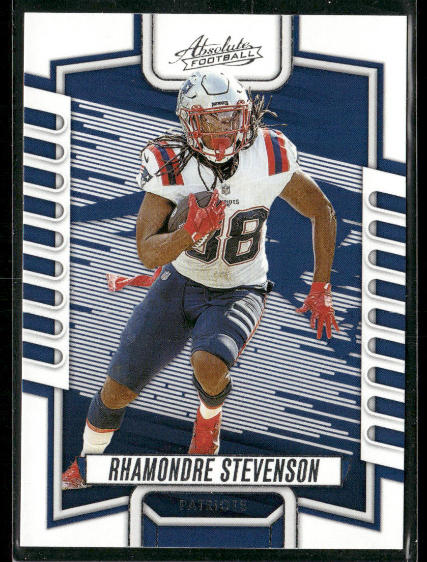 Rhamondre Stevenson 2023 Panini Absolute Retail #39 New England Patriots
