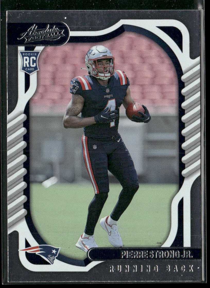 Pierre Strong Jr. 2022 Panini Absolute Retail #141 RC New England Patriots