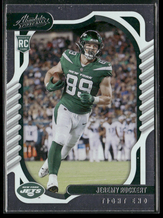 Jeremy Ruckert 2022 Panini Absolute Retail #169 RC New York Jets