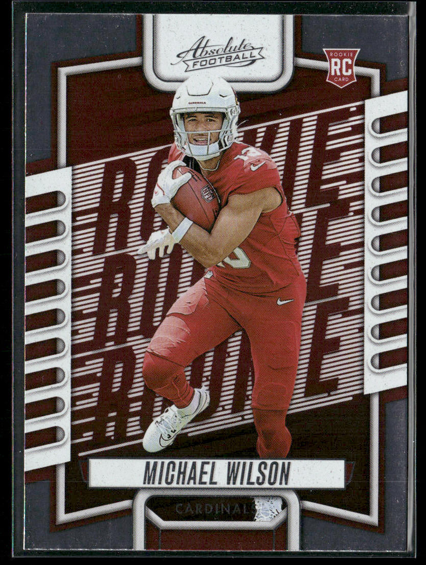 Michael Wilson 2023 Panini Absolute Retail #132 RC Arizona Cardinals