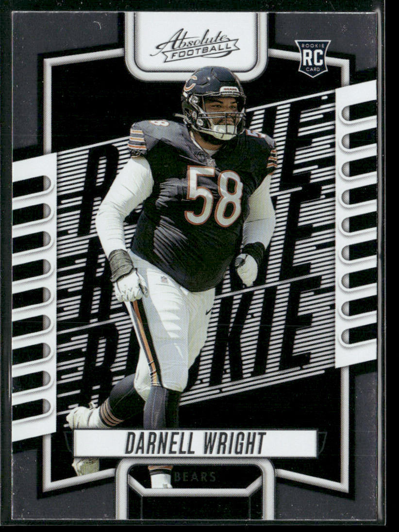 Darnell Wright 2023 Panini Absolute Retail #148 RC Chicago Bears