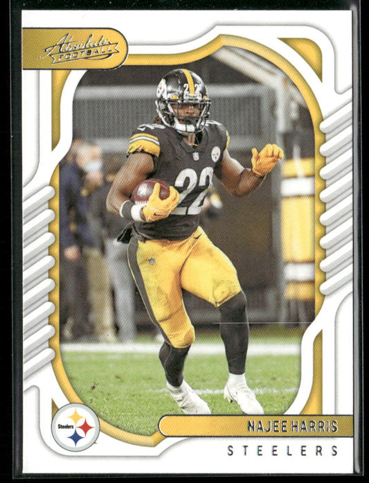Najee Harris 2022 Panini Absolute Retail #94 Pittsburgh Steelers