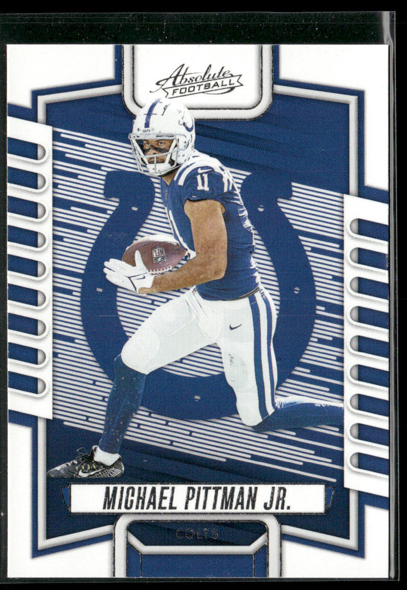 Michael Pittman Jr. 2023 Panini Absolute Retail #81 Indianapolis Colts
