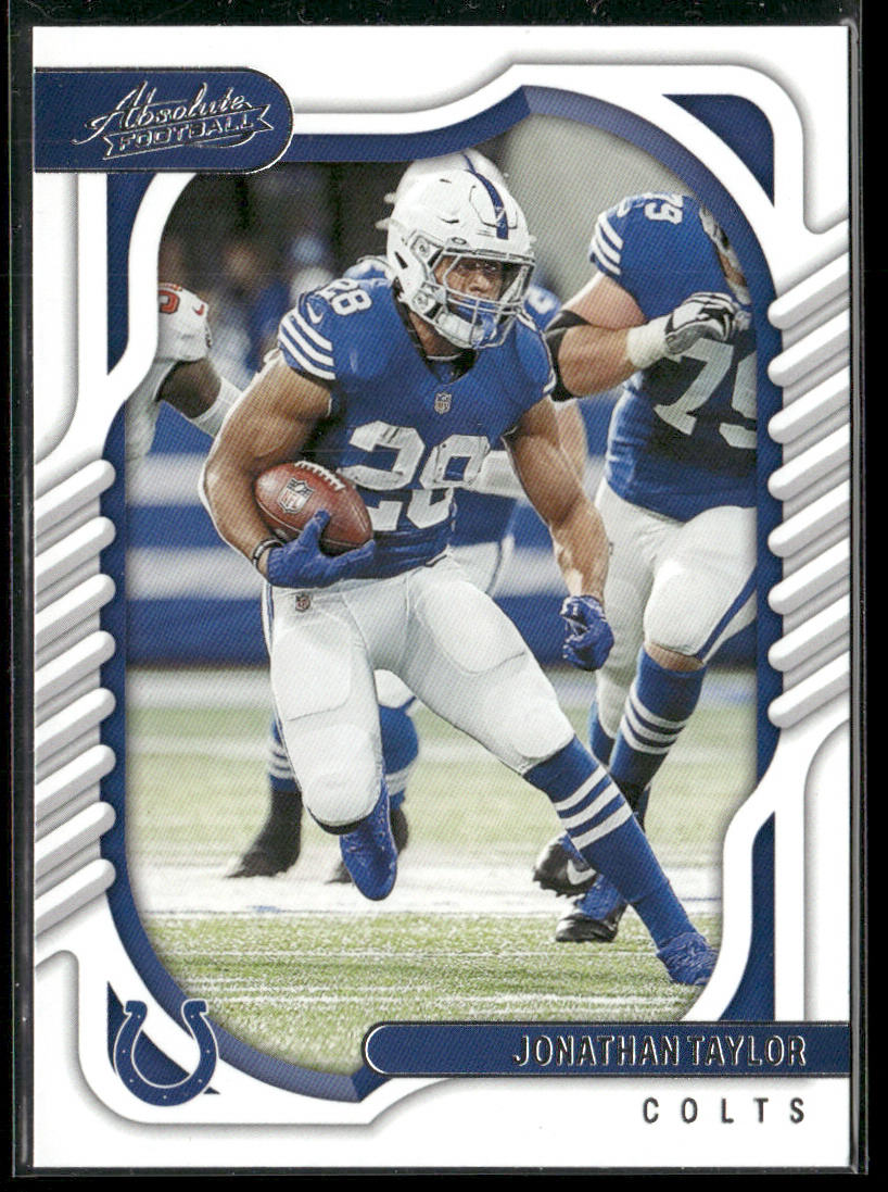 Jonathan Taylor 2022 Panini Absolute Retail #32 Indianapolis Colts