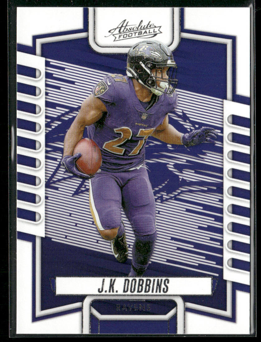 J.K. Dobbins 2023 Panini Absolute Retail #37 Baltimore Ravens