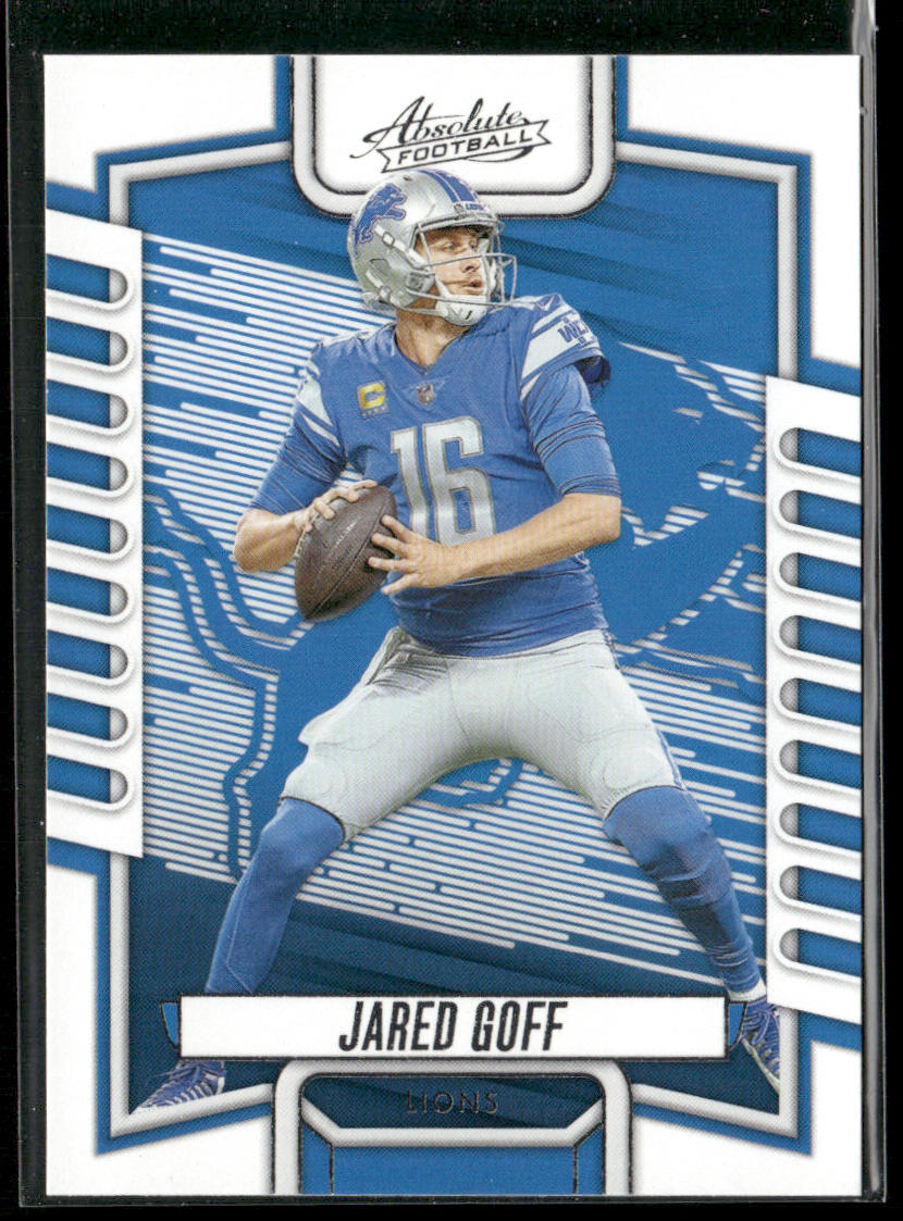 Jared Goff 2023 Panini Absolute Retail #31 Detroit Lions