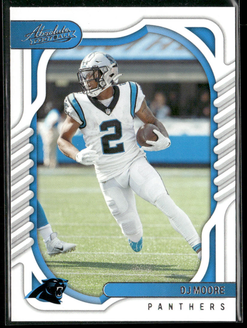 DJ Moore 2022 Panini Absolute Retail #27 Carolina Panthers