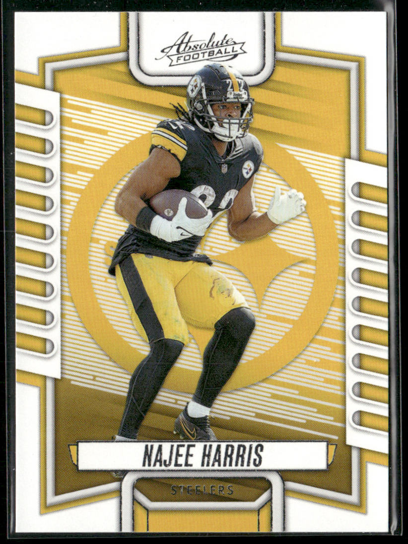Najee Harris 2023 Panini Absolute Retail #34 Pittsburgh Steelers