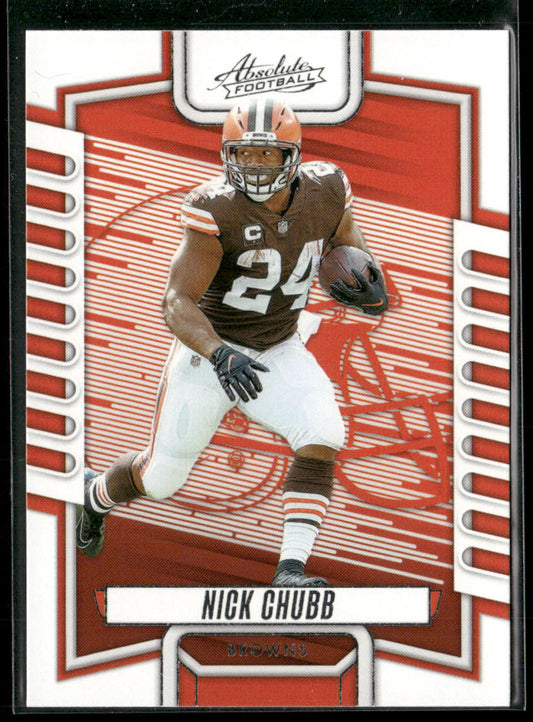 Nick Chubb 2023 Panini Absolute Retail #35 Cleveland Browns