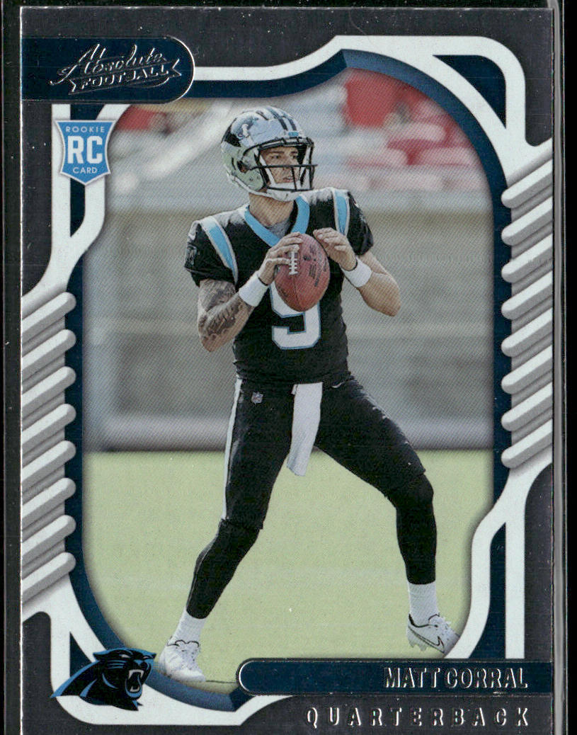Matt Corral 2022 Panini Absolute Retail #102 RC Carolina Panthers