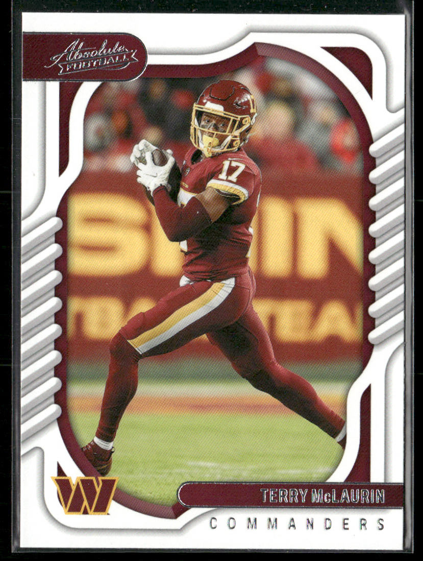 Terry McLaurin 2022 Panini Absolute Retail #95 Washington Commanders