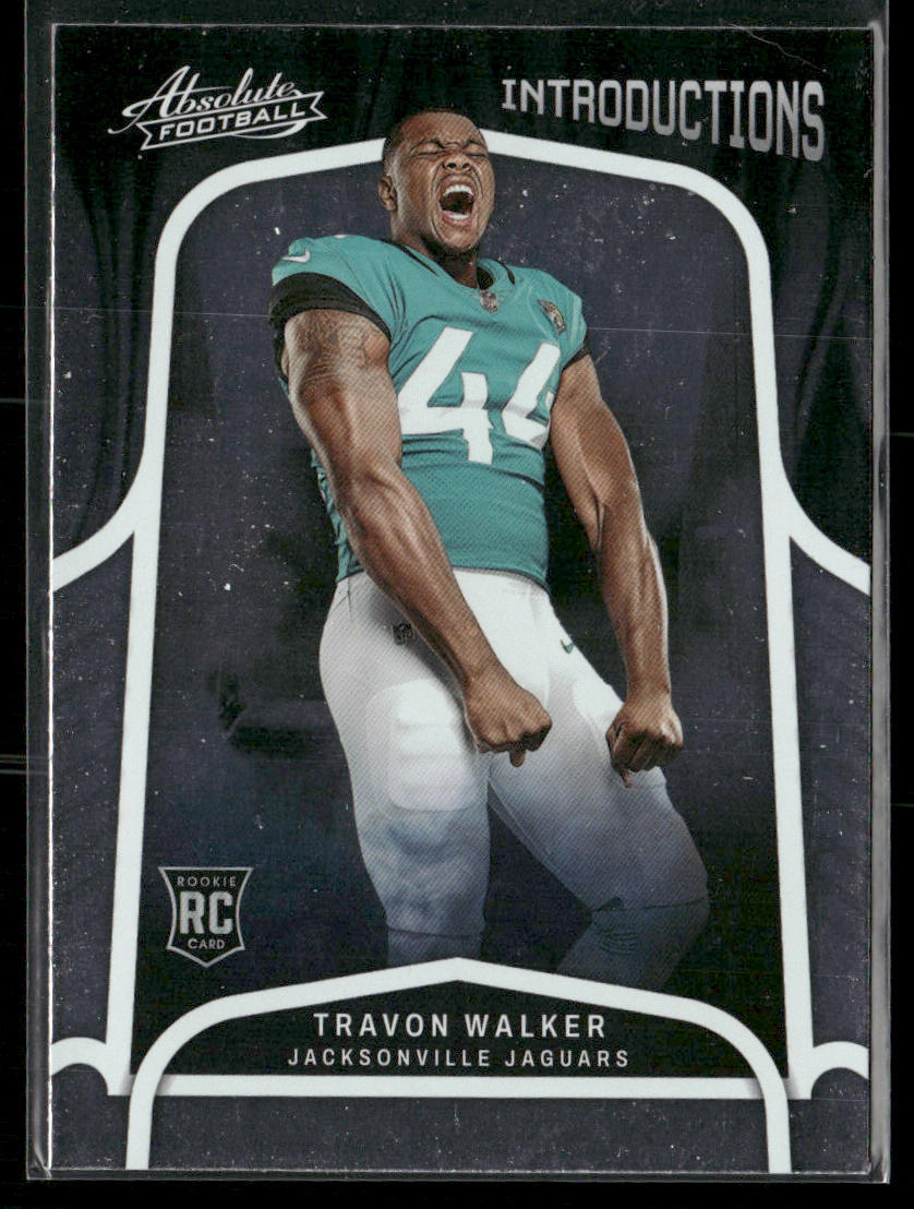 Travon Walker 2022 Panini Absolute Introductions #INT-17 Jacksonville Jaguars