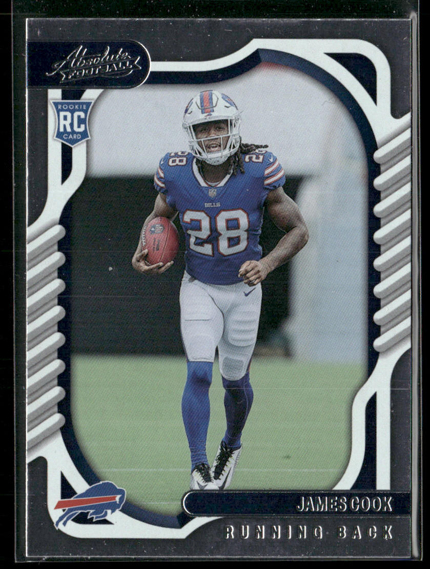 James Cook 2022 Panini Absolute Retail #115 RC Buffalo Bills