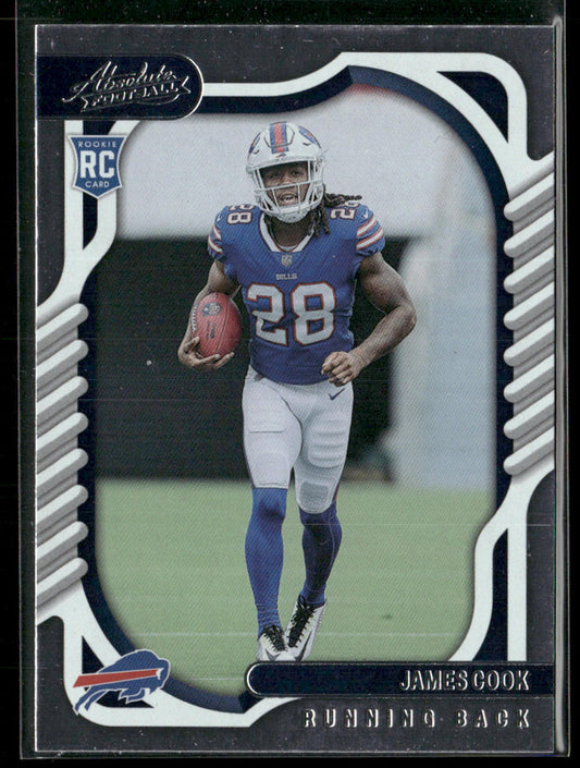 James Cook 2022 Panini Absolute Retail #115 RC Buffalo Bills