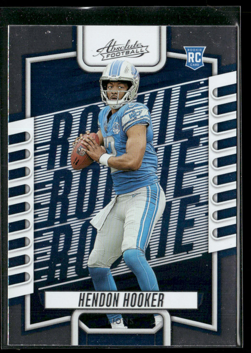 Hendon Hooker 2023 Panini Absolute Retail #123 RC Detroit Lions