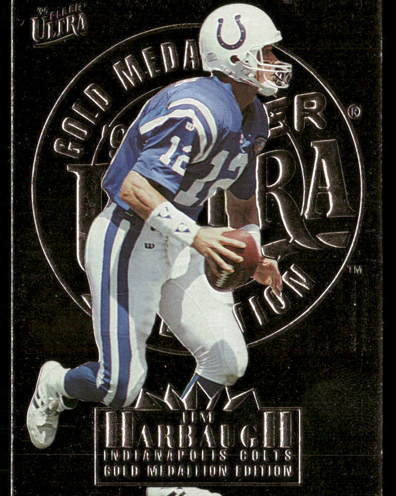 Jim Harbaugh 1995 Ultra Gold Medallion #135 Indianapolis Colts