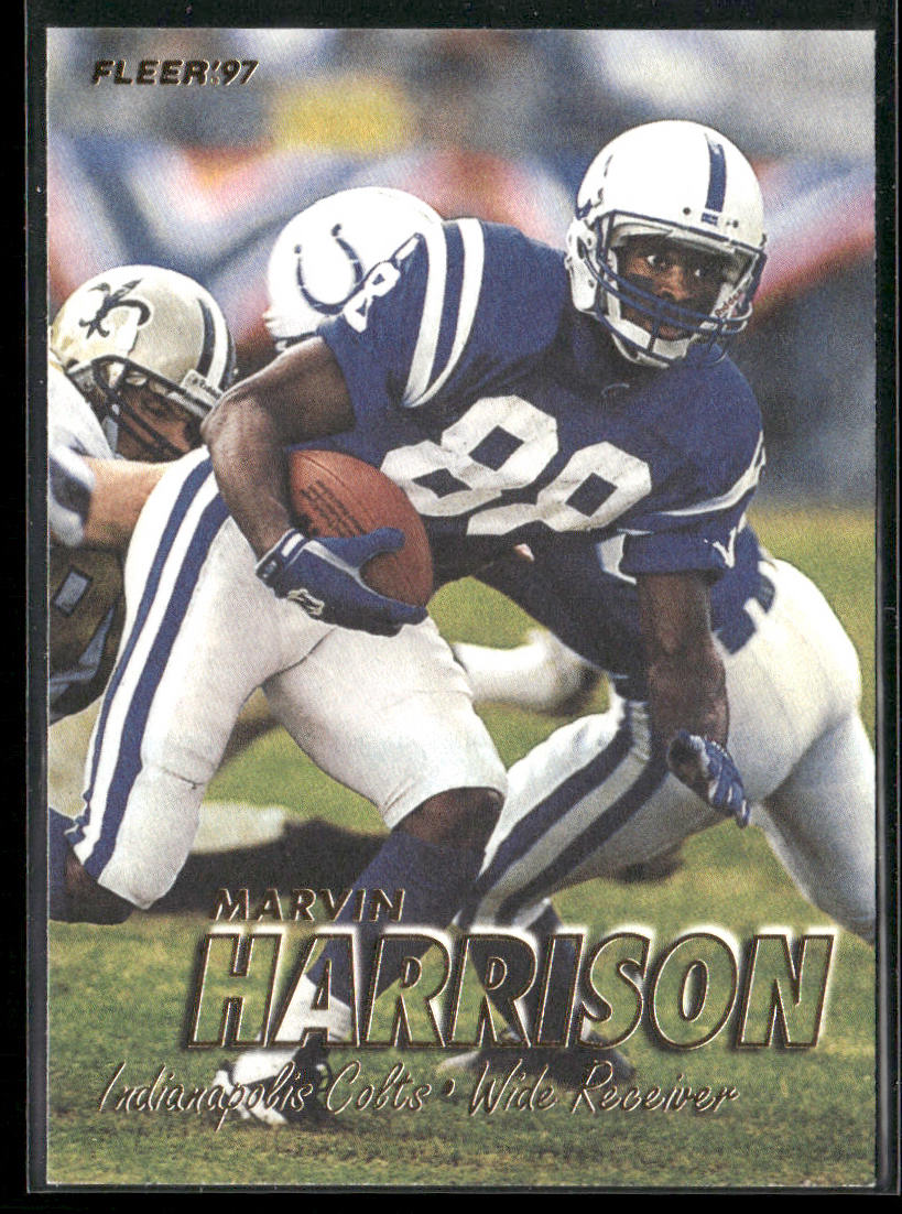Marvin Harrison 1997 Fleer #51 Indianapolis Colts
