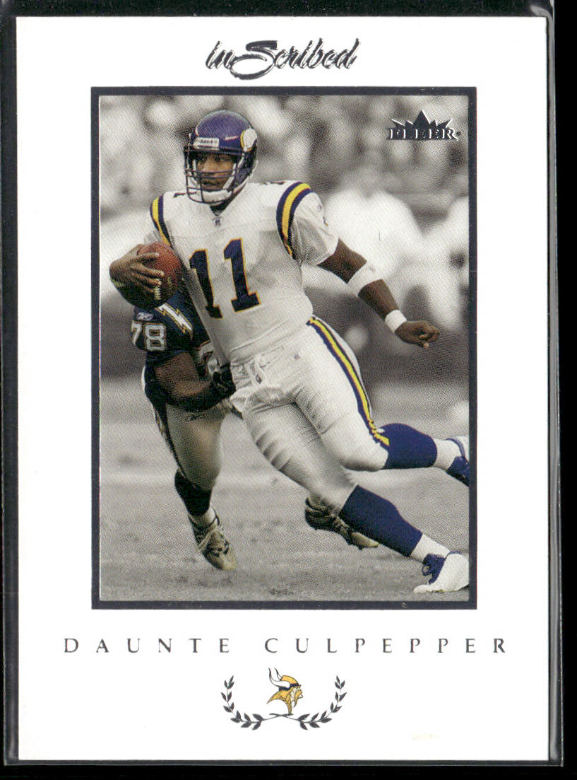Daunte Culpepper 2004 Fleer Inscribed #22 Minnesota Vikings