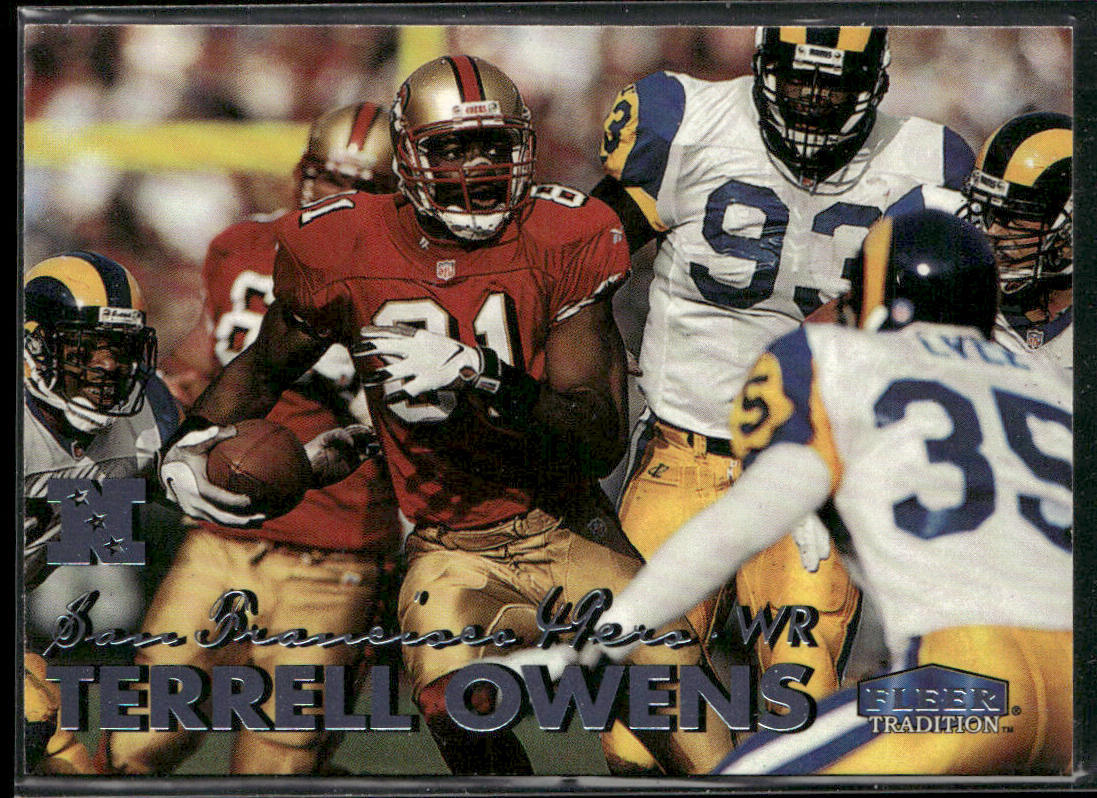 Terrell Owens 1999 Fleer Tradition #120 San Francisco 49ers