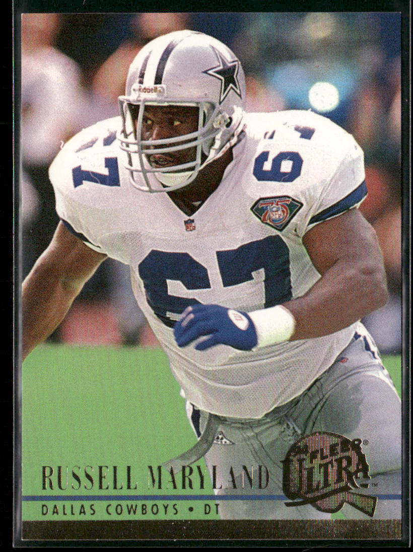 Russell Maryland 1994 Ultra #372 Dallas Cowboys